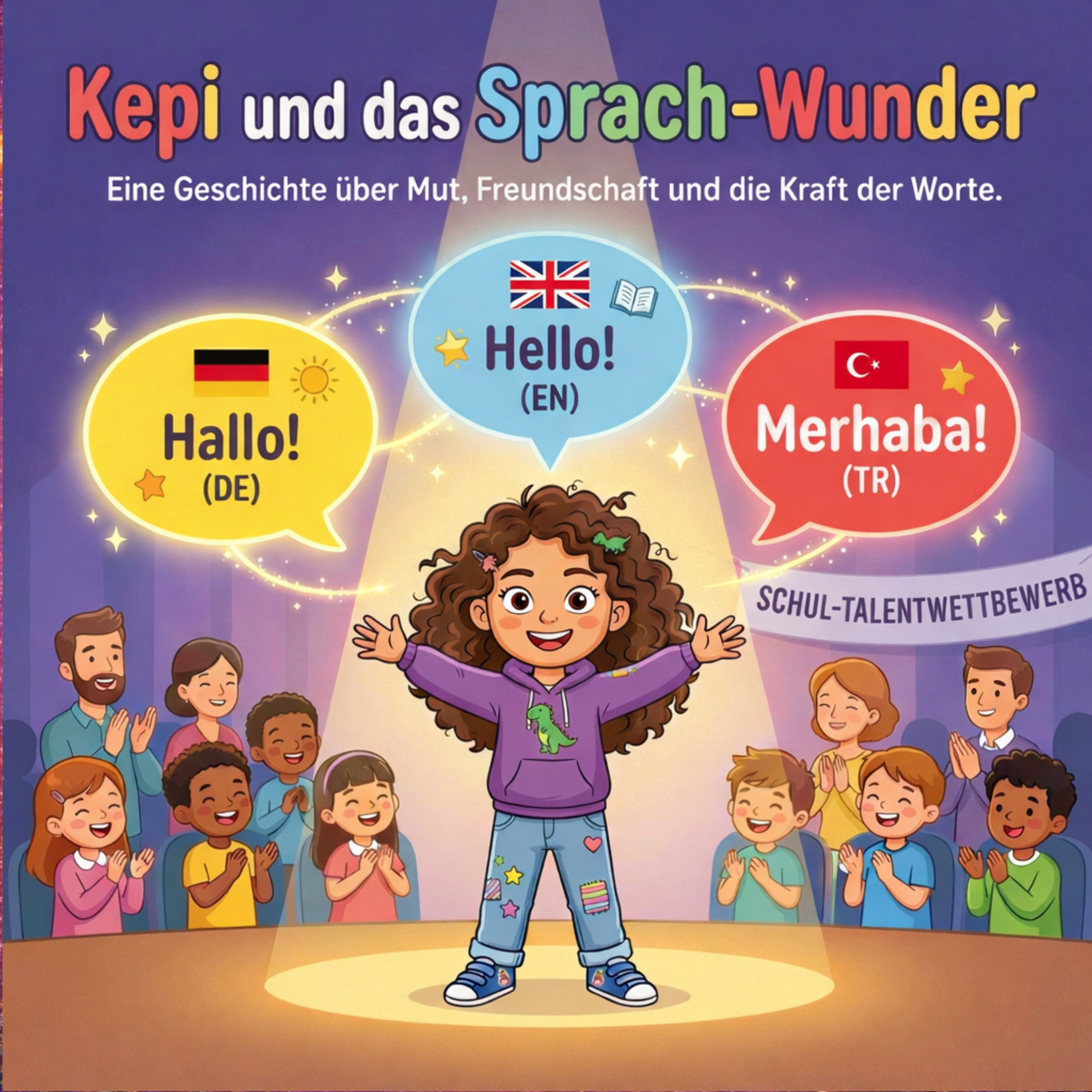Buchcover: Kepi und das Sprach-Wunder